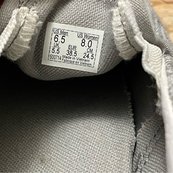 Vans Rib-Knit‎ Classic Gray Slip On Shoes - Picture 8 of 10